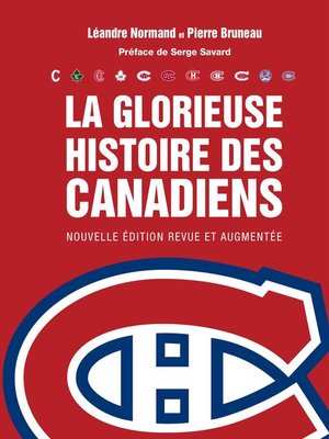 cover image of La Glorieuse histoire du Canadien (NE)